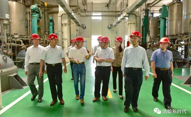 中塑协领导莅临源邦新材考察调研